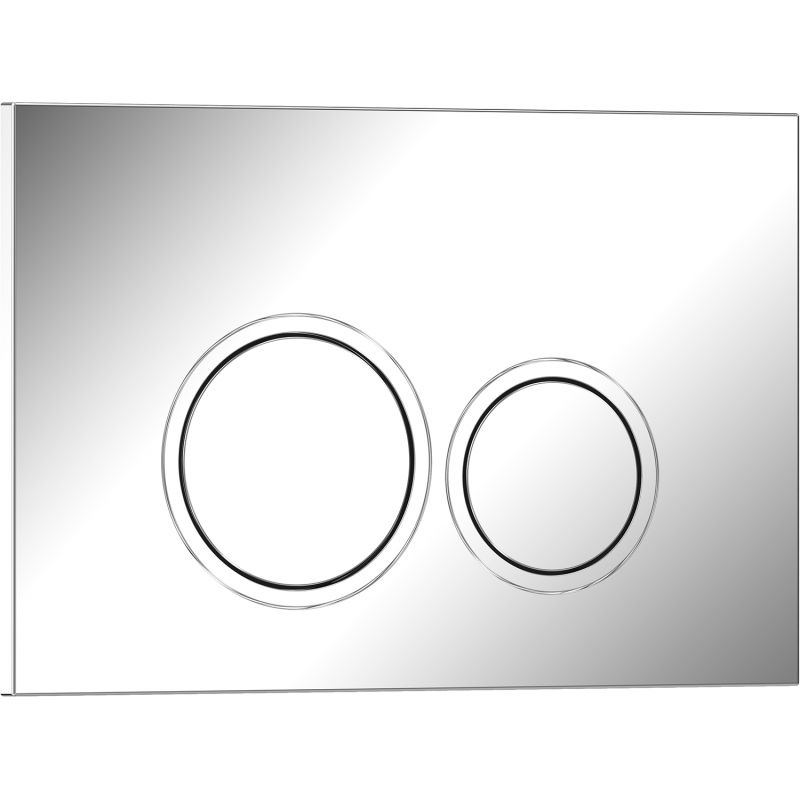 Mexen Tex 01 бутон за промиване, лъскав хром - 6101-03