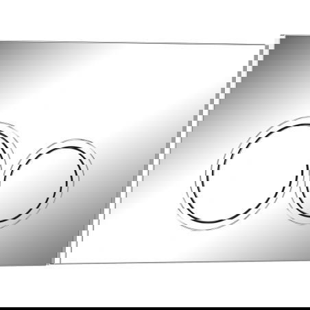 Mexen Tex 01 бутон за промиване, лъскав хром - 6101-03