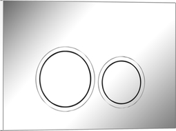 Mexen Tex 01 бутон за промиване, лъскав хром - 6101-03