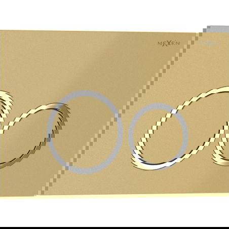 Mexen Tex 01 бутон за изплакване, златен - 6101-06