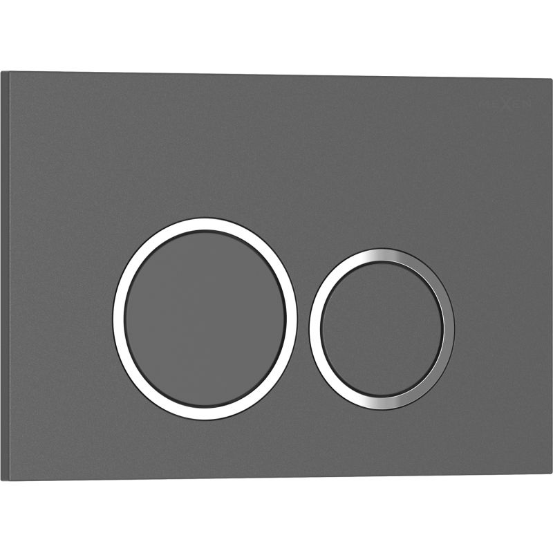 Mexen Tex 01 бутон за промиване, сив - 6101-05