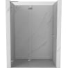 Mexen Lunar L лява душ кабина с врати 135 см, прозрачна, хром - 834L-135-000-01-00-L