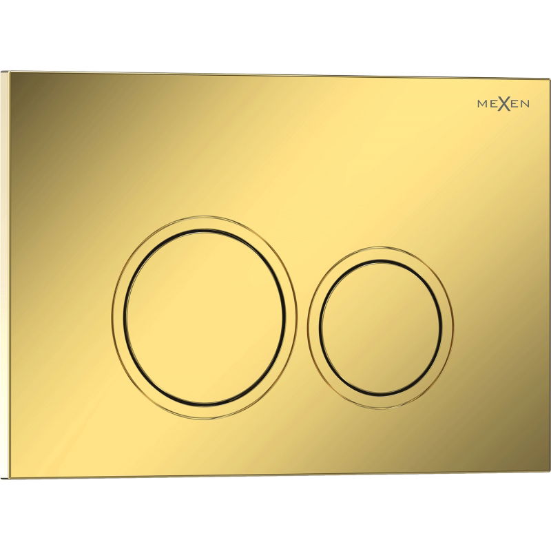 Mexen Tex 01 бутон за промиване, златисто шампанско лъскав - 6101-08