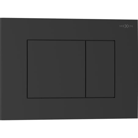 Mexen Tex 02 бутон за промиване, черен мат - 6102-02
