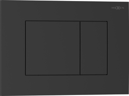 Mexen Tex 02 бутон за източване, черен матов - 6102-02