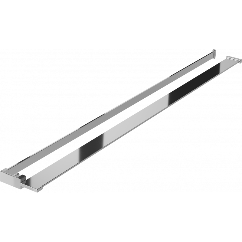 Mexen рафт за душ кабина със закачалка за кърпи, хром - 800-02-01