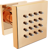 Mexen страничен ръчен душ, розово злато - 79360-60