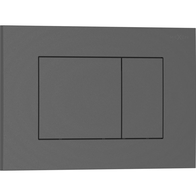 Mexen Tex 02 бутон за промиване, сив - 6102-05