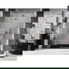 Mexen Lunar L ляви душ врати, прозрачни, матирана мед - 834L-135-000-65-00-L
