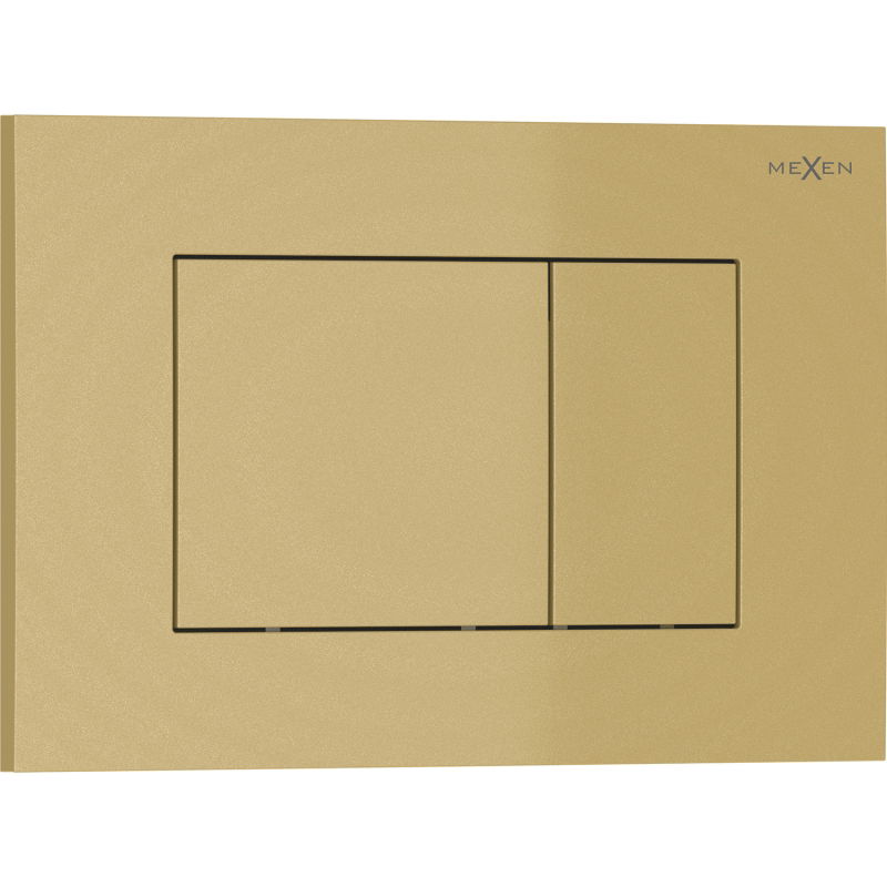 Mexen Tex 02 бутон за промиване, златен - 6102-06