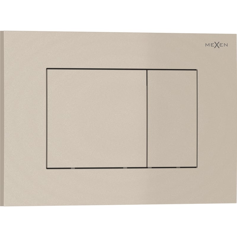 Mexen Tex 02 бутон за промиване, бежов - 6102-07