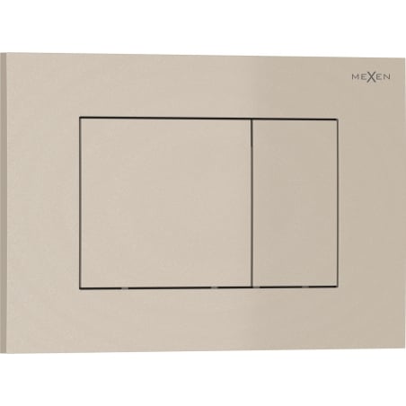 Mexen Tex 02 бутон за промиване, бежов - 6102-07