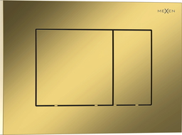 Mexen Tex 02 копче за промиване, златно шампанско лъскаво - 6102-08