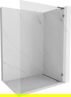 Mexen Lunar L душ стена Walk-in дясна 100 x 200 см, прозрачен 8 мм, оръжеен сив матов - 830L-100-000-66-00-P