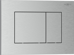 Mexen Tex 02 бутон за промиване, четкан никел - 6102-10