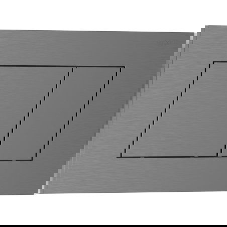 Mexen Tex 02 бутон за промиване, матирано сиво - 6102-12