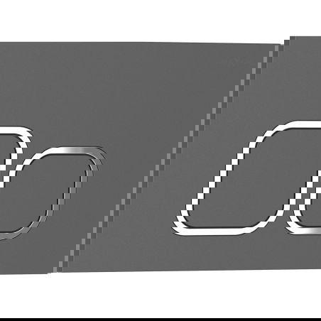 Mexen Tex 03 бутон за изплакване, сив - 6103-05