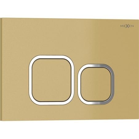 Mexen Tex 03 бутон за изплакване, златен - 6103-06