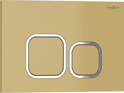 Mexen Tex 03 бутон за промиване, златен - 6103-06