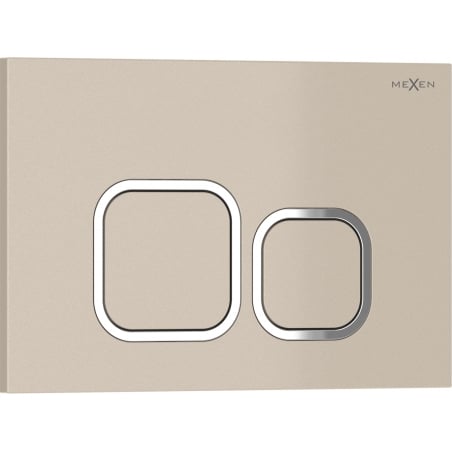 Mexen Tex 03 бутон за промиване, бежов - 6103-07