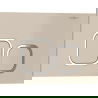 Mexen Tex 03 бутон за промиване, бежов - 6103-07