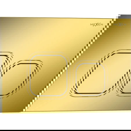 Mexen Tex 03 бутон за промивка, златен шампанско гланц - 6103-08