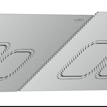 Mexen Tex 03 бутон за промиване, четен никел - 6103-10