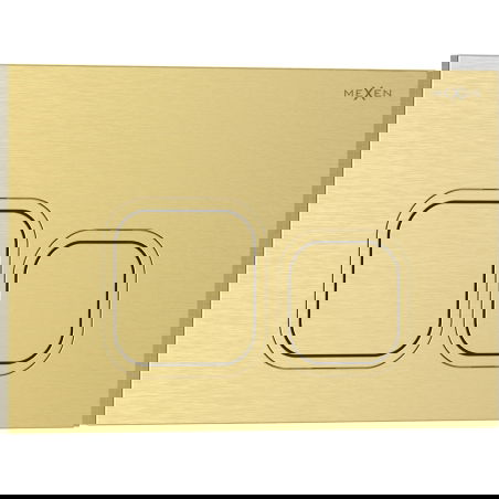 Mexen Tex 03 бутон за промиване, златист мат - 6103-11