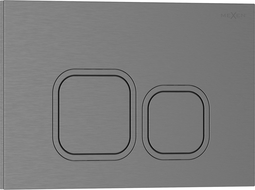 Mexen Tex 03 бутон за изплакване, четкано сивокафяво - 6103-12