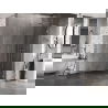 Mexen Lunar L Wик панел за душ тип Walk-in дясна 60 x 200 cm, прозрачен 8 mm, матиран никел - 830L-060-000-97-00-P