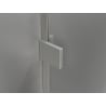 Душ стена Mexen Lunar L Walk-in дясна 120 x 200 см, прозрачна 8 мм, шлайфан никел - 830L-120-000-97-00-P
