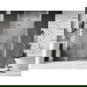 Mexen Lunar L лява душ кабина, прозрачна, никел матиран - 834L-085-000-97-00-L