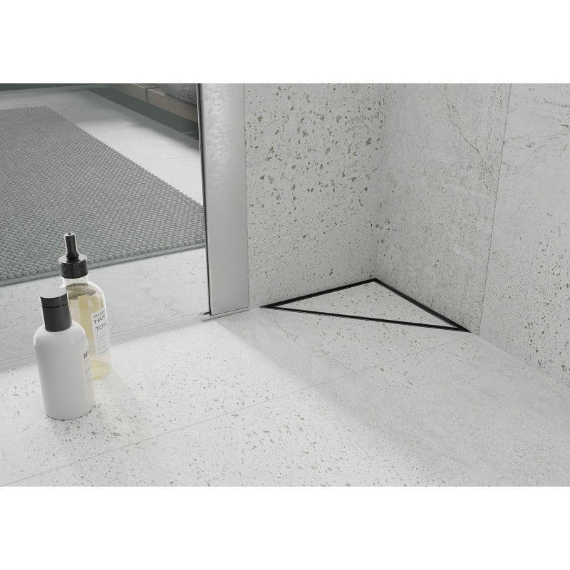 Mexen Flat-T M13 подов щокътен 20 x 20 см, черен - 1710320