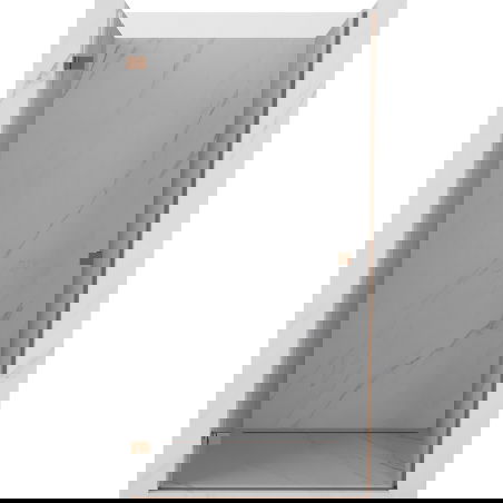 Mexen Lunar-B ляви душ врати 100 см, прозрачни, розово злато - 832-100-000-60-00-L