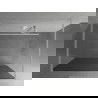 Mexen Kioto самостоятелна душ преграда 100 x 200 cm, графит 8 mm, бяла - 800-100-002-20-40