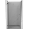 Mexen Lunar-B ляво отваряща се душ врата 70 см, прозрачно, gun metal - 832-070-000-95-00-L