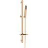 Mexen DQ00 плъзгащ се душ комплект, розово злато - 785004581-60