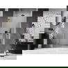 Mexen Lunar-B лява душ кабина, прозрачна, gun metal - 832-075-000-95-00-L