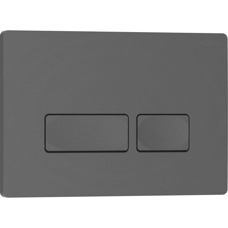 Mexen Tex 04 бутон за промиване, сив - 6104-05