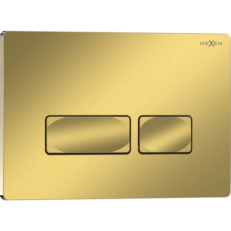 Mexen Tex 04 бутон за промиване, златен шампанско гланц - 6104-08