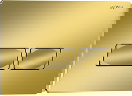 Mexen Tex 04 бутон за промиване, златен шампанско гланц - 6104-08