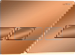 Mexen Tex 04 бутон за промиване, розово злато лъскав - 6104-09