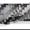 Mexen Lunar-B дясна душ кабина врата 60 см, прозрачна, четкана gun gray - 832-060-000-66-00-P