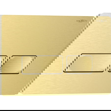 Mexen Tex 04 бутон за промиване, златен четкан - 6104-11