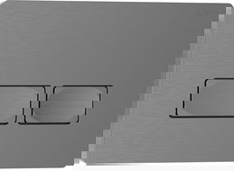 Mexen Tex 04 бутон за промивка, четкано оръжейно сиво - 6104-12