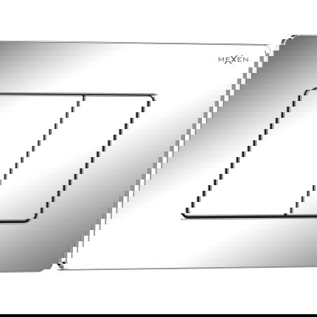 Mexen Tex 05 бутон за промиване от неръждаема стомана, лъскав хром - 6105-03