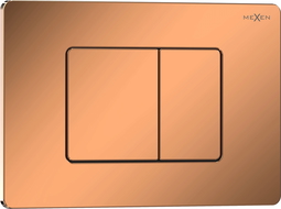 Mexen Tex 05 бутон за промиване неръждаема стомана, блестящо розово злато - 6105-09