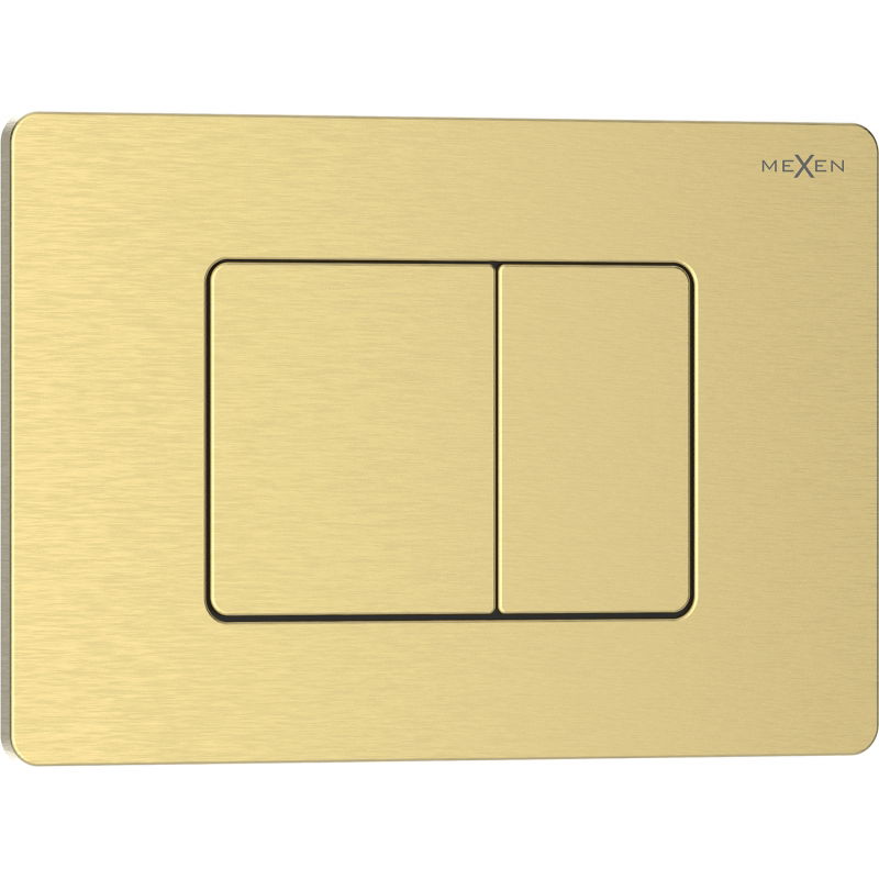 Mexen Tex 05 бутон за промиване неръждаема стомана, златен матиран - 6105-11