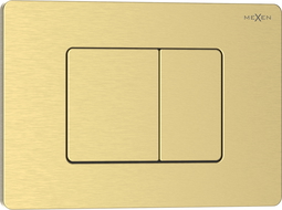 Mexen Tex 05 бутон за промиване неръждаема стомана, златен матиран - 6105-11