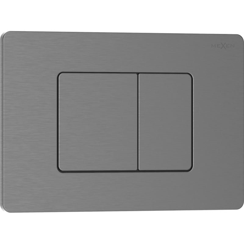 Mexen Tex 05 бутон за промиване неръждаема стомана, четкано оръжие сиво - 6105-12